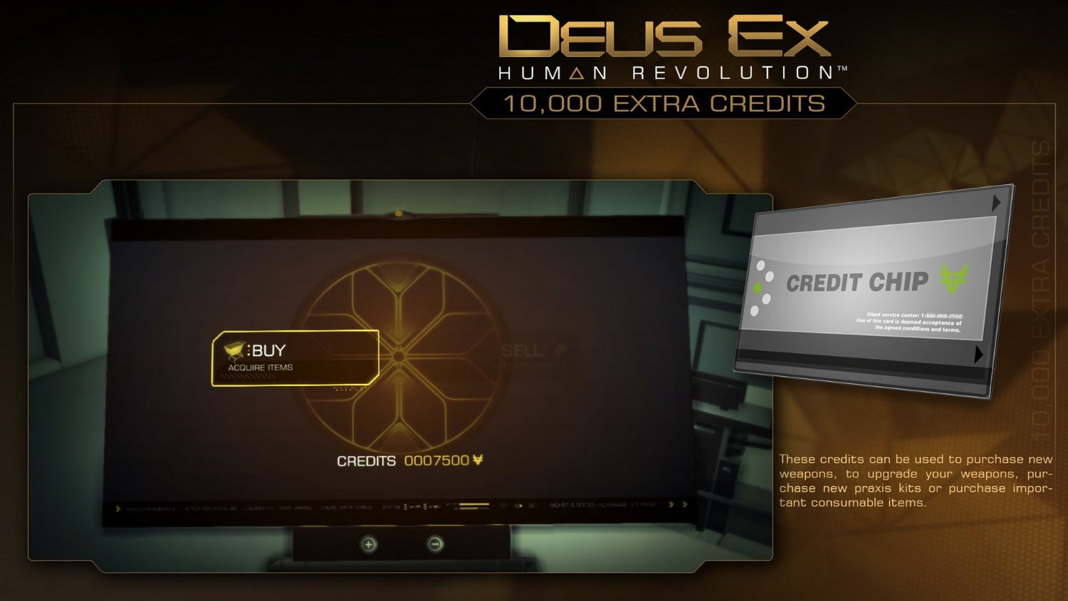 Deus Ex: Human Revolution Tactical Pack Steam - Click Image to Close